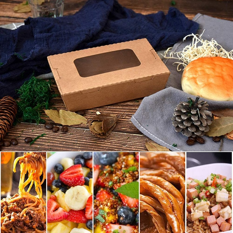 How To Use The Disposable Take Away Kraft Paper Meal Box?