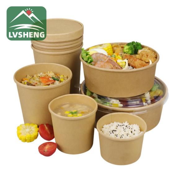 Kraft paper bowl safe for take away food ?