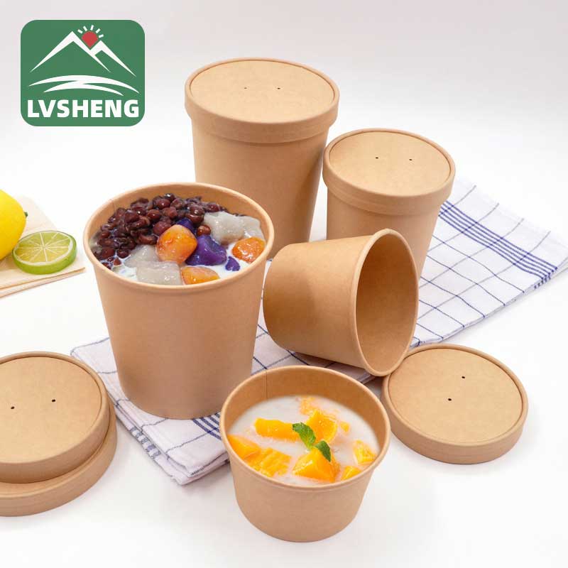 Disposable Soup Bowl With Lids