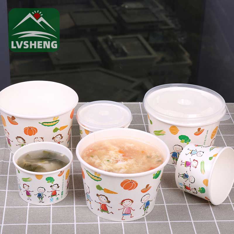 Paper Bowls With Lids 12oz